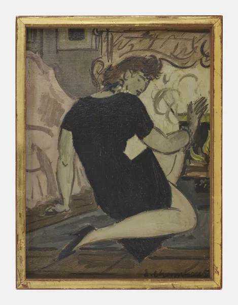Émile François Chambon — Au coin du feu