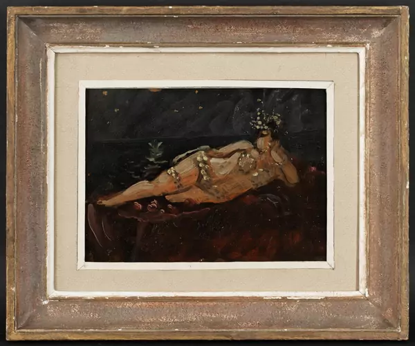 Femme allongée