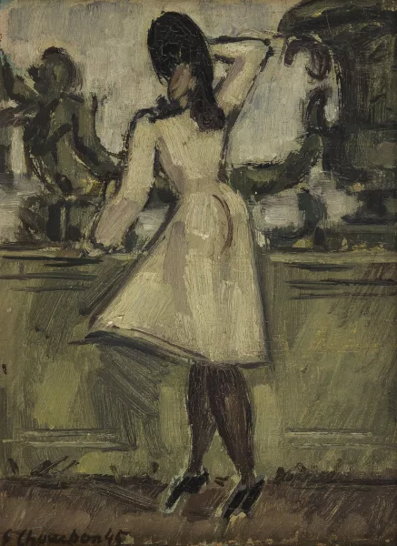 Émile François Chambon — Nelly Patkevitch au parc la Grange
