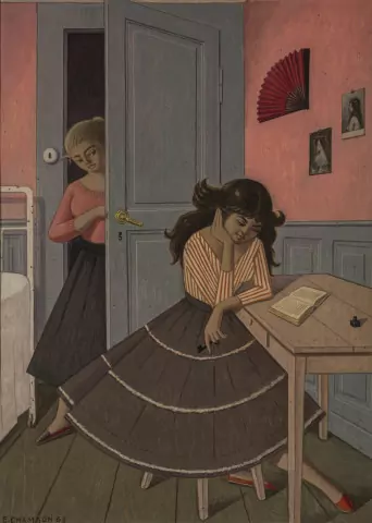 La lecture interrompue, 1963