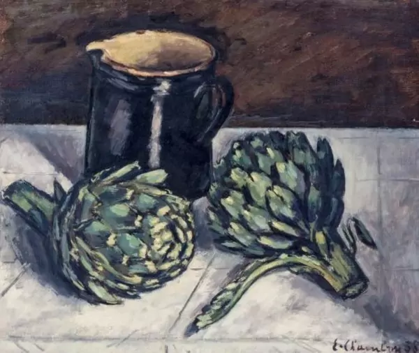 Nature morte aux artichauts