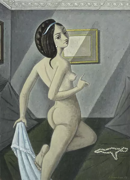 Nu de dos - Intérieur