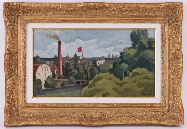 Émile François Chambon — Vue de Genève,