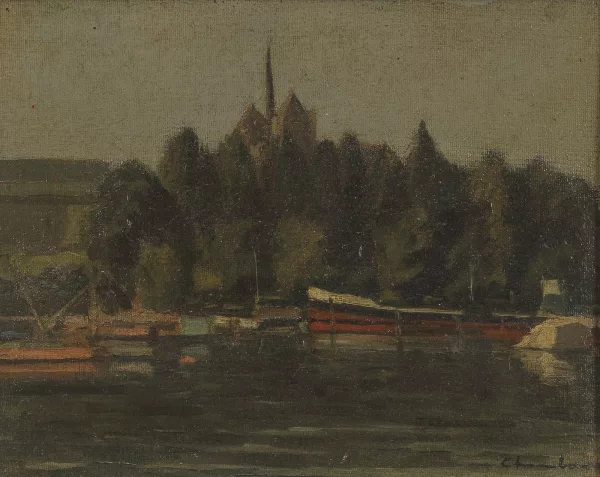 Émile François Chambon — Vue lacustre