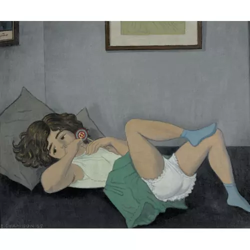 "Jeune fille à la Robe Verte"