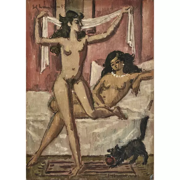 Deux femmes nues