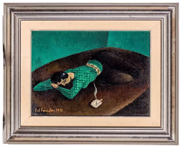 Femme allongée