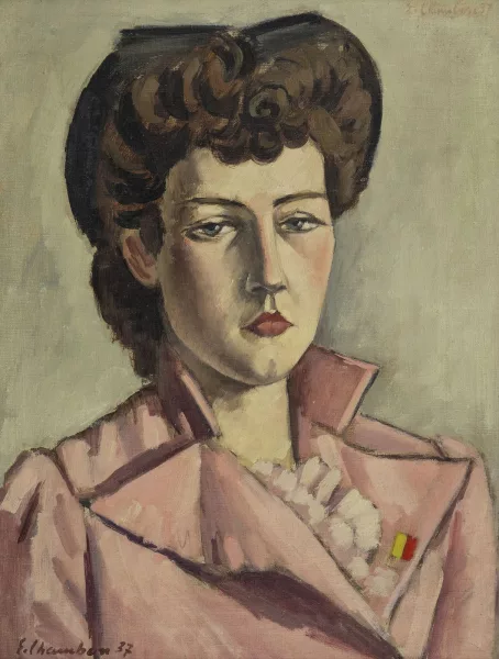 Émile François Chambon — Mademoiselle A.M. Burger