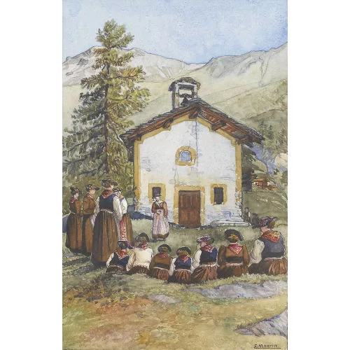 Emile Martin — "Chapelle da La Sage".