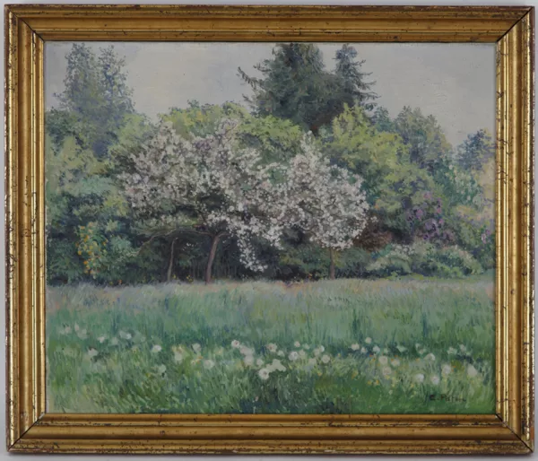 Emile Patru — Paysage de campagne