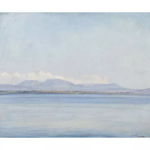 Emile Patru — Weite Seelandschaft.