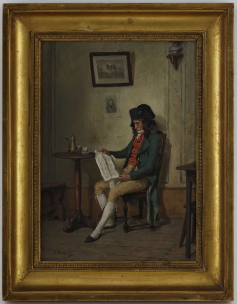 Emile Robellaz — Emile Robellaz (1844-1882), \\Gentilhomme à la