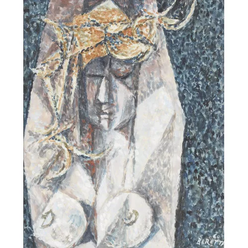 Emilio Maria Beretta — Abstrahiertes Damenporträt.