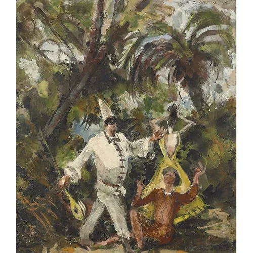 Emilio Maria Beretta — La commedia dell′arte.