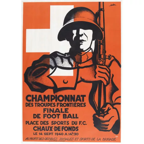 Eric de Coulon — "Championnat des troupes frontières 1940".