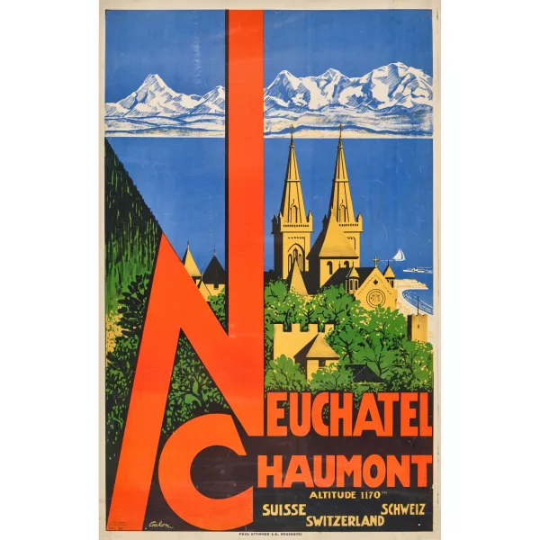 Eric de Coulon — "Neuchâtel Chaumont Suisse".
