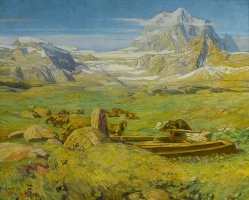 ERICH ERLER — Sonnenseite. — Koller Auktionen