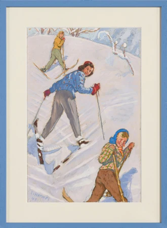 Les skieuses
