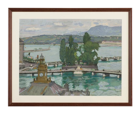 Vue sur l'île Rousseau