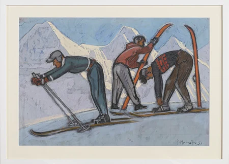 Les skieurs