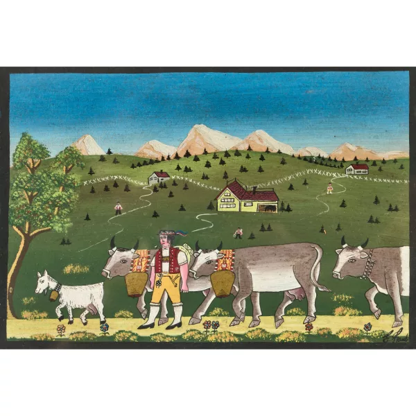 Erich Staub — Appenzeller Alpaufzug.