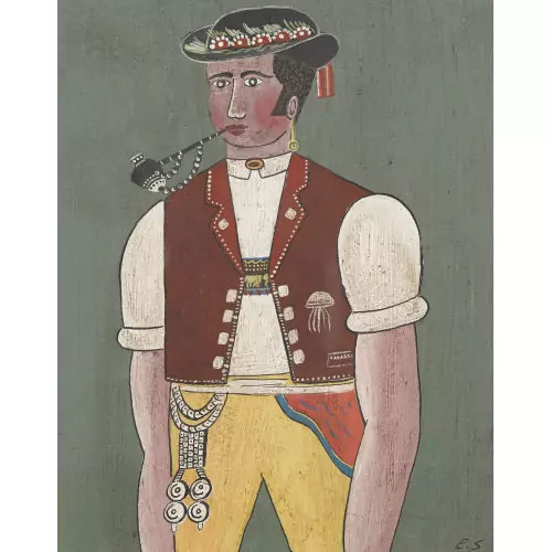 Konterfei eines Appenzellers