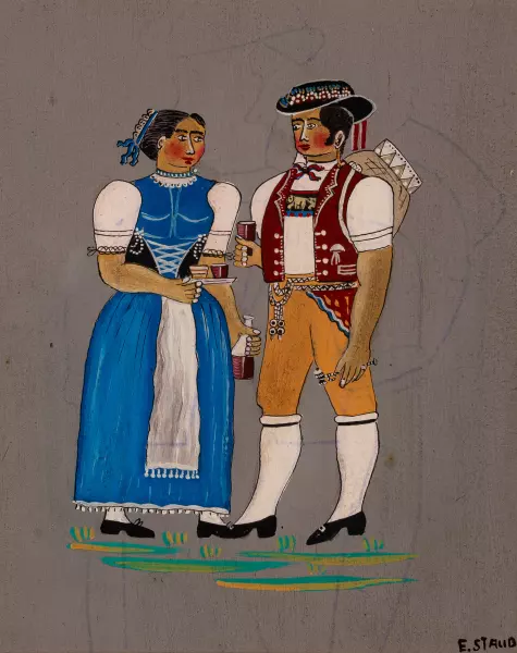Appenzeller Trachtenpaar