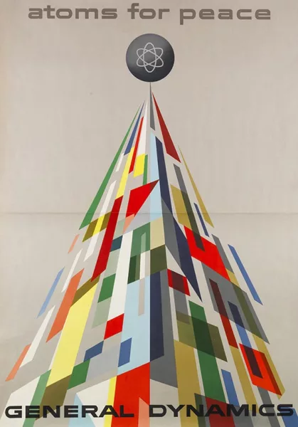 Erik Nitsche — 5 Plakate der Serie General Dynamics