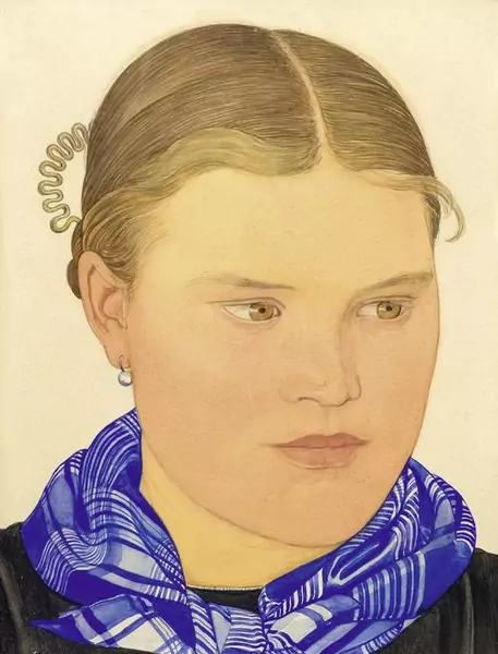 ERNEST BIÉLER — Jeune Fille saviésanne. — Koller Auktionen