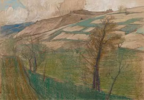 ERNEST BIELER — Paysage de Savièse, le Château de la Soie. — Koller Auktionen