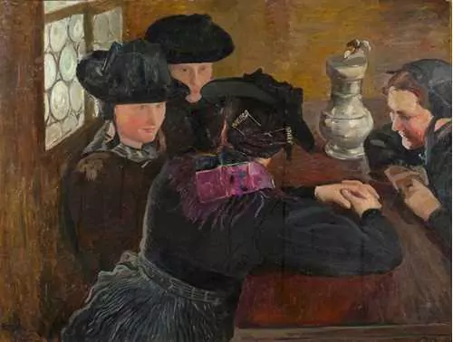 ERNEST BIÉLER — Les Saviesannes. Um 1890. — Koller Auktionen