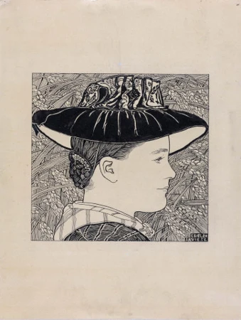 Fille dans les blés, um 1912