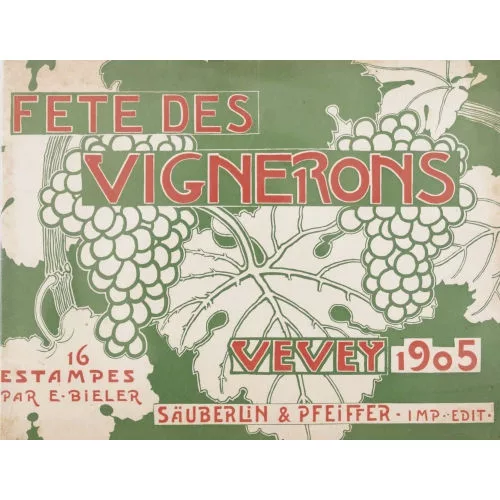 Ernest Biéler — "Fête des Vignerons".