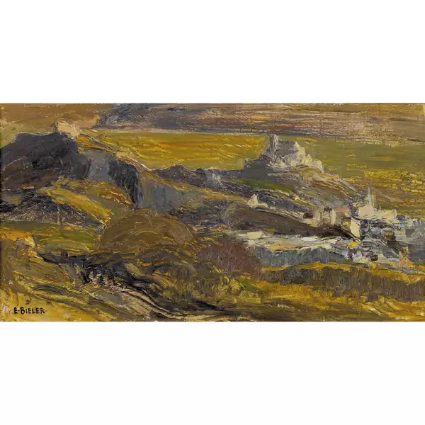 Le château de Tourbillon et la basilique de Valère