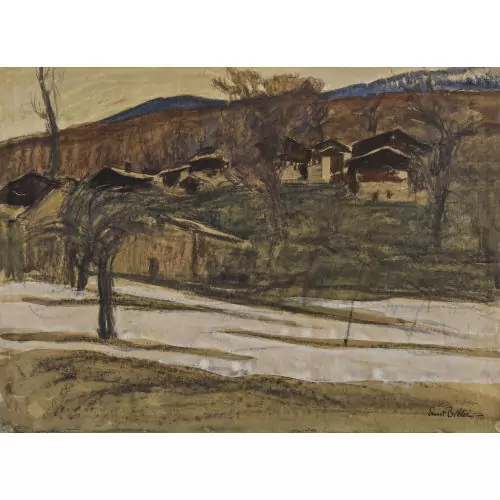 Savièse en hiver