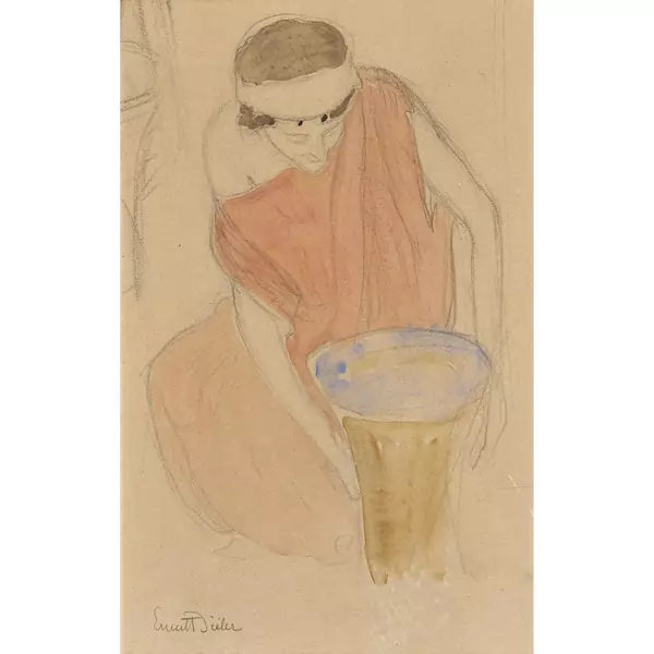 "Porteuse de corbeille"
