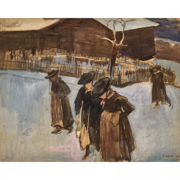 "Étude pour La Nuit de Noël"