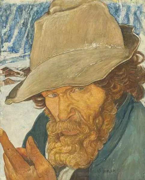 ERNEST BIÉLER — Portrait de vieillard. — Koller Auktionen