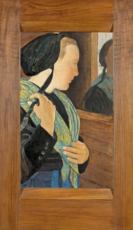 Angèle à son miroir, 1937