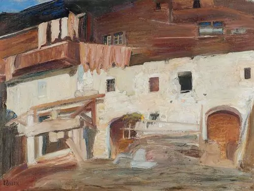 ERNEST BIÉLER — Maison à Savièse. — Koller Auktionen