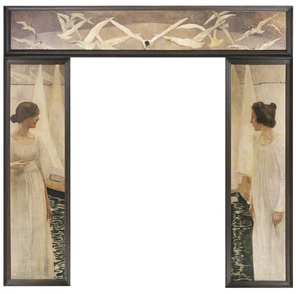 Ernest Biéler — DÉCORATION DE PORTE, 1898DECORATION FOR A DOORFRAME, 1898