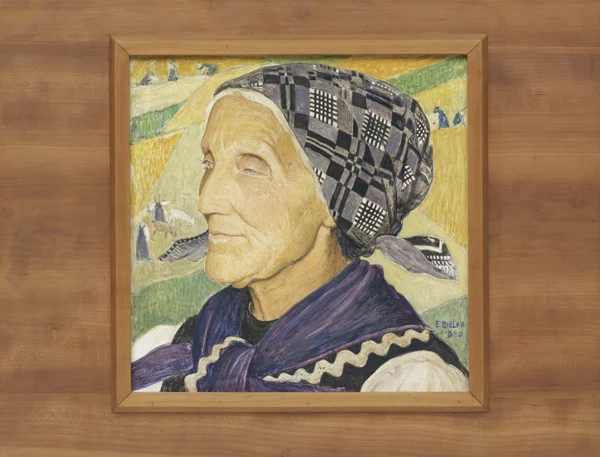 Ernest Biéler — VIEILLE VALAISANNE, 1940OLD WOMAN FROM THE VALAIS, 1940