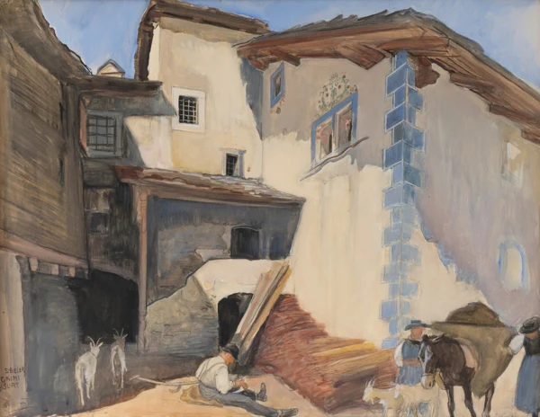 Ernest Biéler — Maison valaisanne