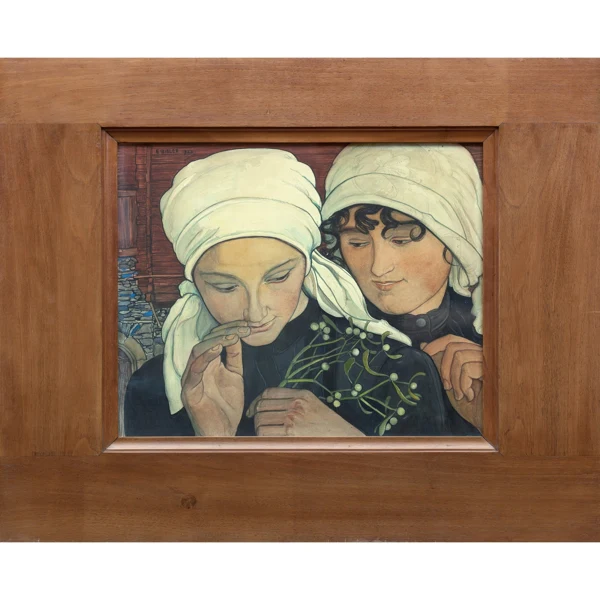 Ernest Biéler — DEUX VALAISANNES, 1922TWO WOMEN FROM VALAIS, 1922