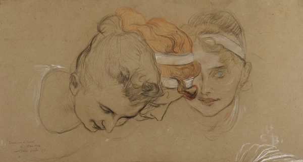 Ernest Biéler — Etude pour le Victoria-Hall, 1893