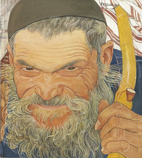 Ernest Biéler — Le joyeux mendiant