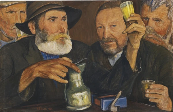 Ernest Biéler — Le Vin nouveau, 1944