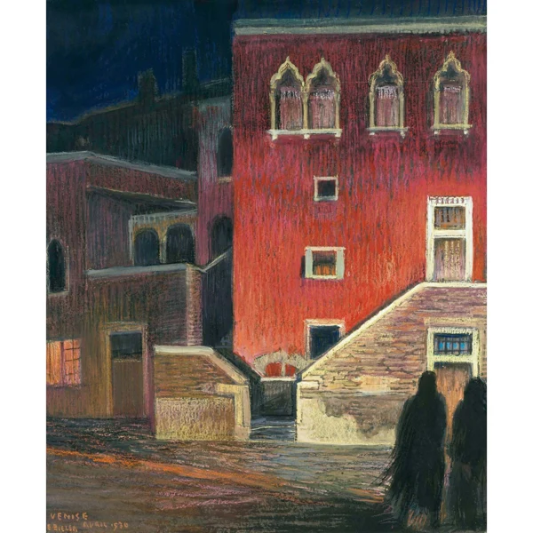 Ernest Biéler — VENISE DE NUIT, 1930 VENICE AT NIGHT, 1930