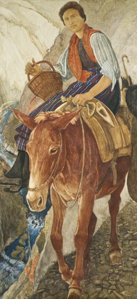 Ernest Biéler — La belle Rose (La descente des mayens), 1937