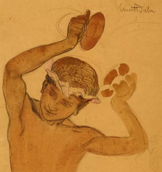 Faune aux cymbales